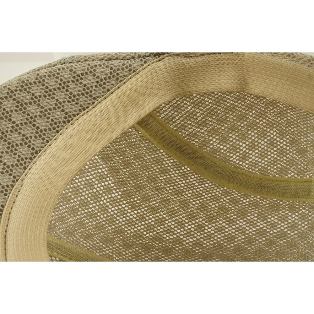 Kangol Vintage 1950s Flat Cap Hat Post Boy Golf Baker Mesh Hat Mens Small Cotton